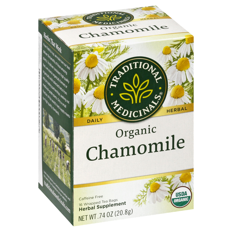 Traditional Medicinals Herbal Teas Organic Chamomile Tea Bags