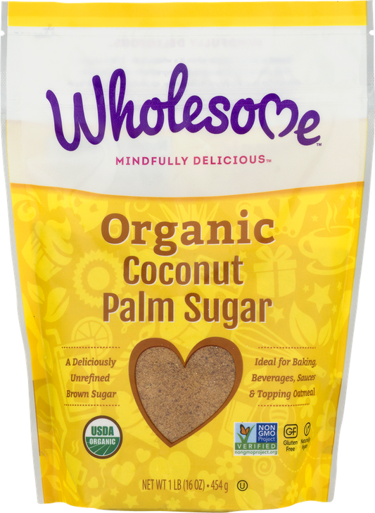 Wholesome Organic Coconut Palm Sugar