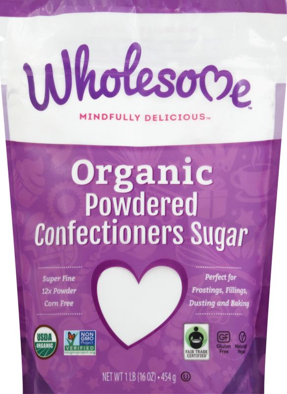 Wholesome Organic Sugar Powdered Confectioners