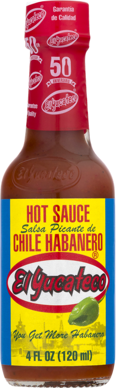 El Yucateco Hot Sauce, Red, Chile Habanero