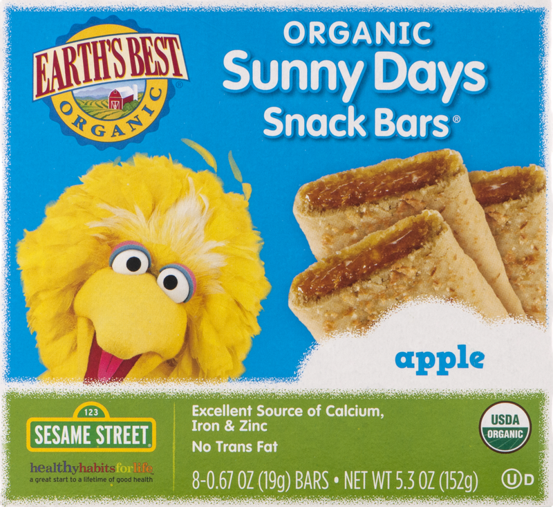 Earth's Best Organic Sunny Days Snack Bars