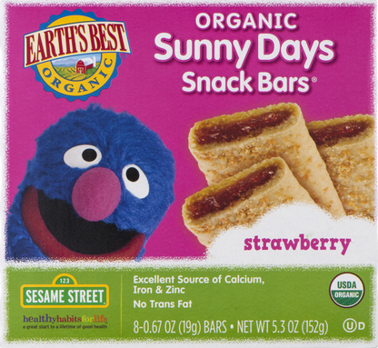 Earth's Best Organic Sunny Days Snack Bars