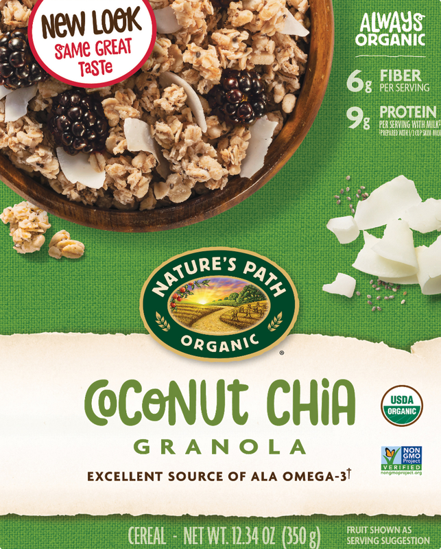 Natures Path Organic Organic Coconut Chia Granola Cereal