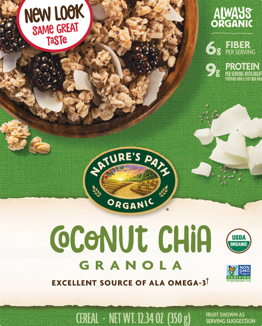 Natures Path Organic Organic Coconut Chia Granola Cereal