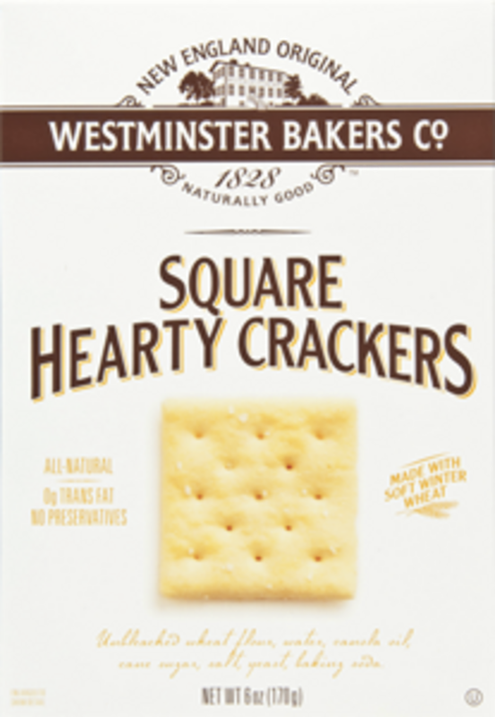Westminster Bakers Co. Square Hearty Crackers