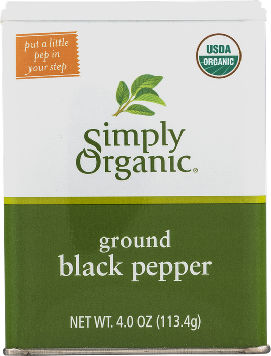 Simply Organic Ground Black Pepper