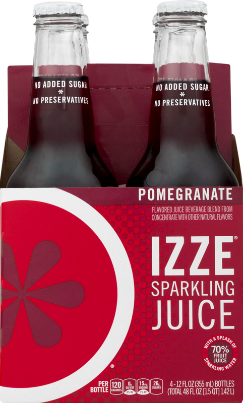 Izze Sparkling Juice Pomegranate