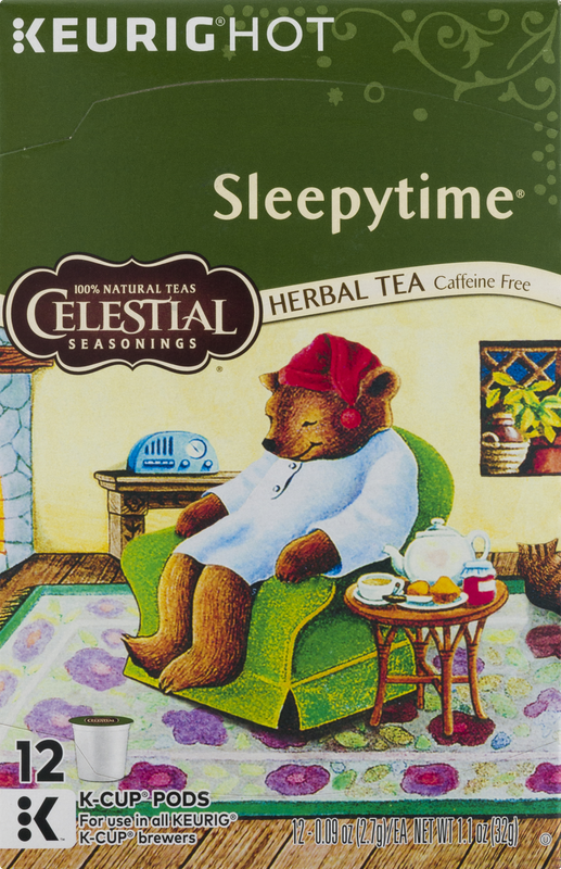 Celestial Seasonings Herbal Tea Sleepytime Keurig Hot K-Cup Pods