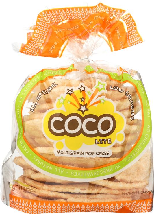 CoCo Lite Multigrain Pop Cakes