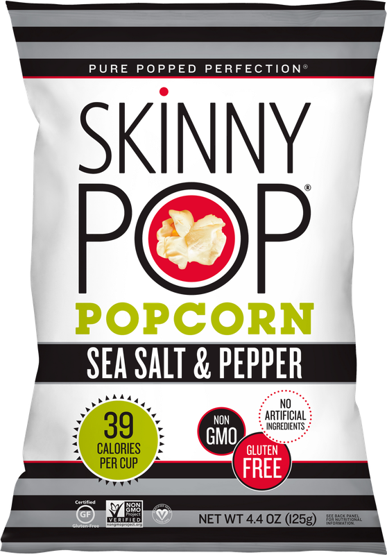 SkinnyPop Sea Salt & Pepper Popcorn