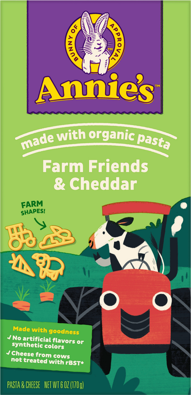 Annie's Farm Friends & Cheddar Pasta & Cheese