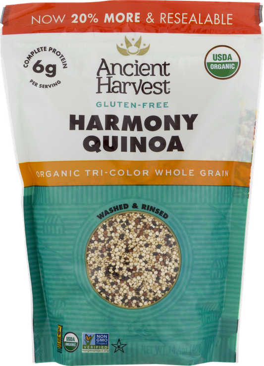 Ancient Harvest Quinoa Gluten-Free Tri-Color Grains Harmony Blend
