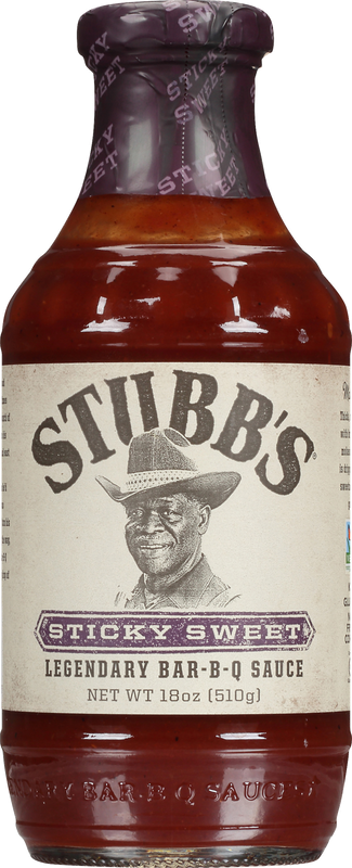 Stubbs Legendary Sticky Sweet BBQ Sauce