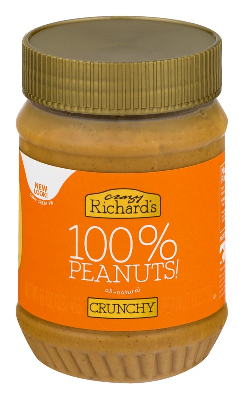 Crazy Richard's 100 Peanuts Peanut Butter Crunchy