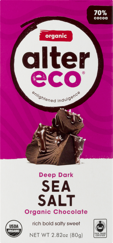 Alter Eco Organic Chocolate Deep Dark S
