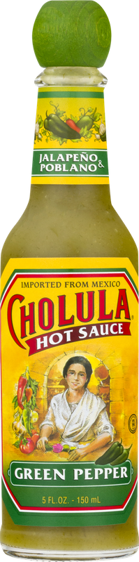 Cholula Hot Sauce Green Pepper