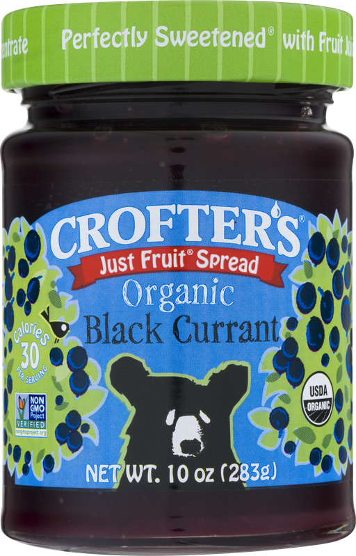 Crofter's Just Fruit Spread Organic Black Currant