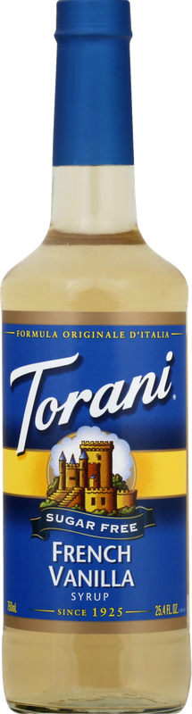 Torani Sugar Free French Vanilla Syrup