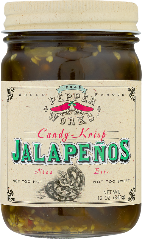 Pepper Works Jalapenos Candy-Krisp