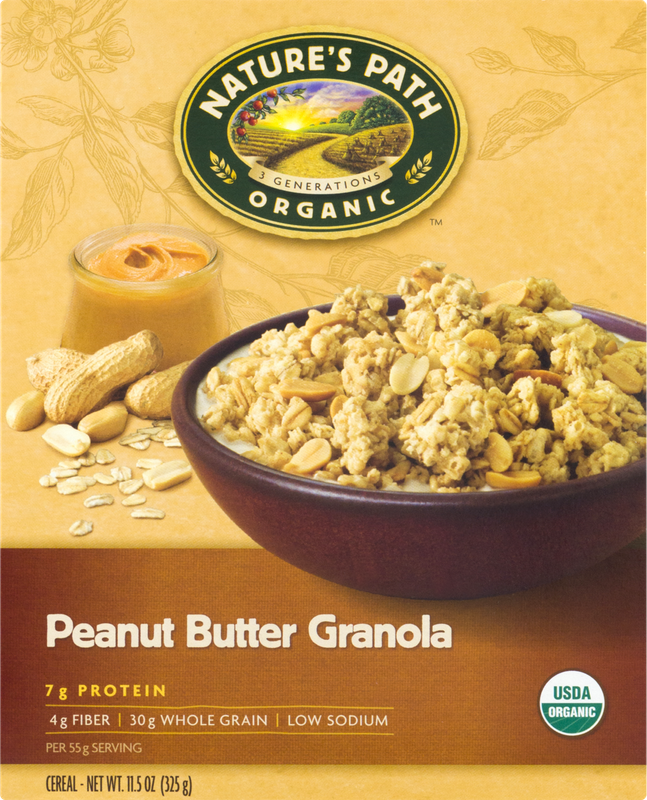 Nature's Path Organic Cereal Peanut Butter Granola