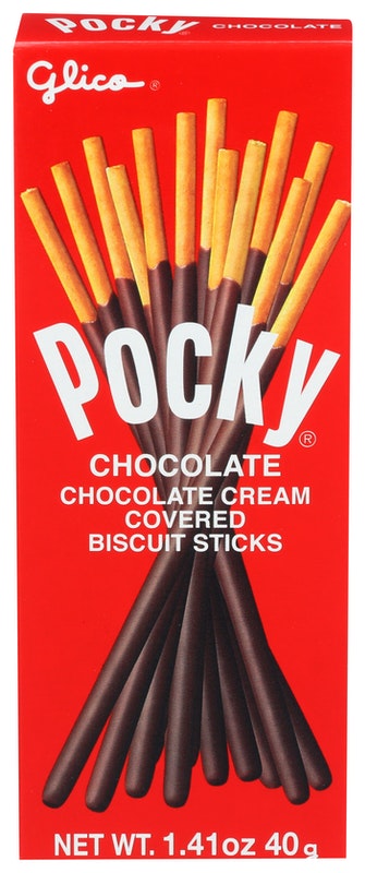 Glico Pocky Chocolate Cream Covered Biscuit Sticks