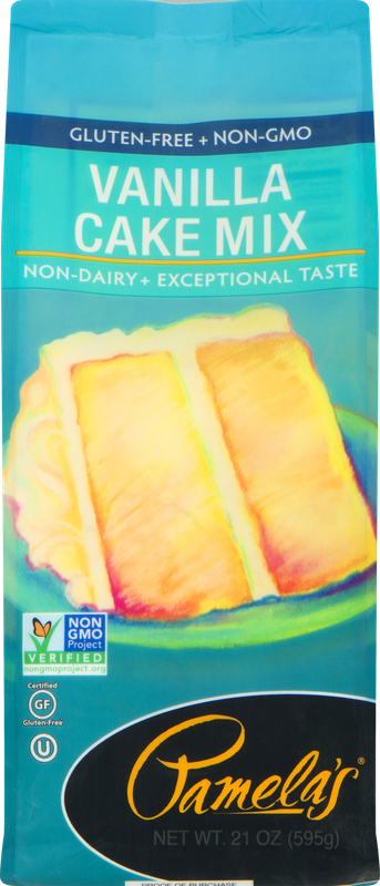 Pamela's Non-Dairy Cake Mix Vanilla Gluten Free