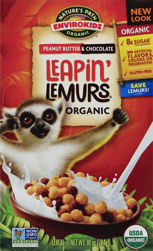 Envirokidz Leapin' Lemurs Cereal Peanut Butter & Chocolate