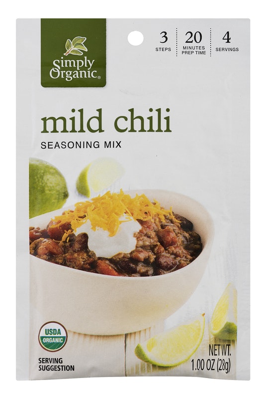 Simply Organic Seasoning Mix Mild Chili