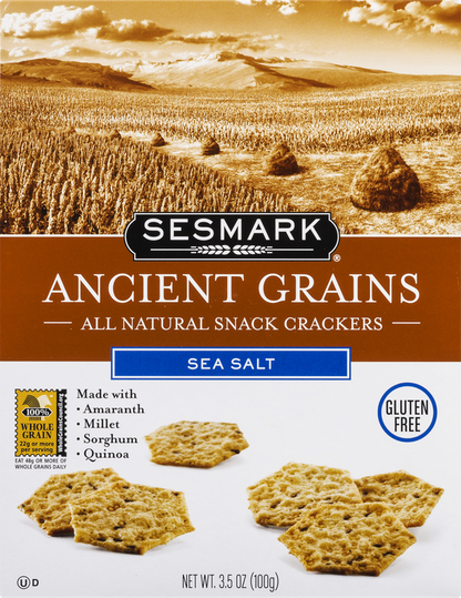 Sesmark Ancient Grains Snack Crackers