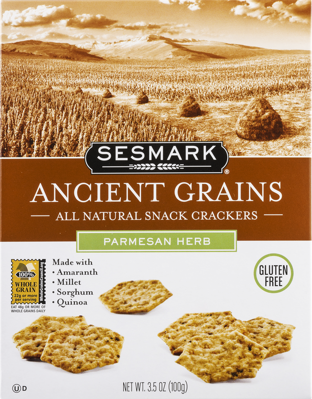 Sesmark Ancient Grains Snack Crackers