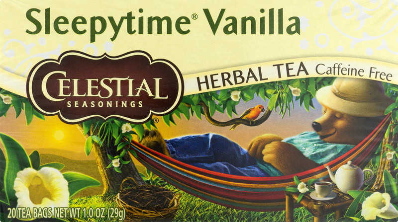 Celestial Seasonings Sleepytime Vanilla Caffeine Free Herbal Tea