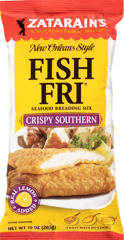 Zatarains Fish Fri New Orleans Style Crispy Southern Seafood Breading Mix