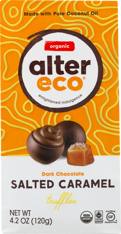 Alter Eco Organic Enlightened Indulgence Truffles Dark Chocolate S