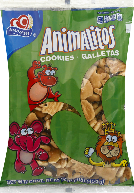 Gamesa Animalitos Cookies Regular