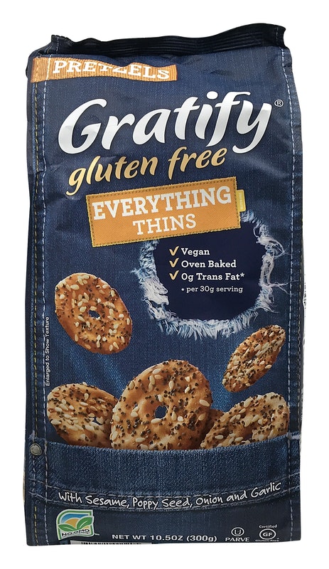 Gratify Everything Thins Gluten Free Pretzels