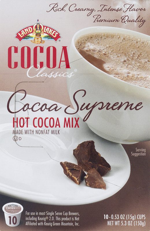 Land O'Lakes Cocoa Classics Cocoa Supreme Hot Cocoa Mix Cups