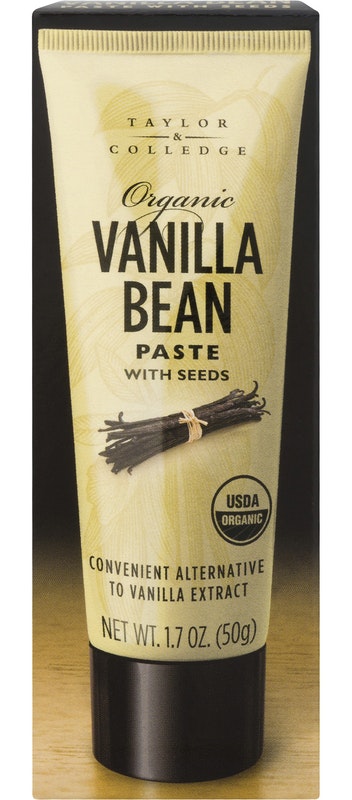 Taylor Colledge Vanilla Bean Paste, With Seeds, Organic