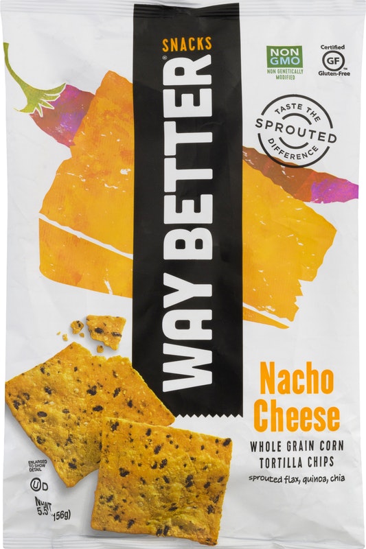 Way Better Snacks Nacho Cheese Tortilla Chips