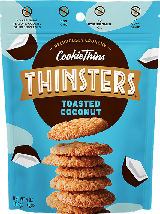 Thinsters Toasted Coconut Cookie Thins