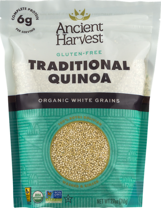 Ancient Harvest Gluten-Free Traditional Quinoa Organic White Grains
