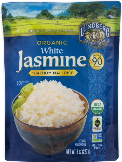 Lundberg Family Farms Organic Jasmine Thai Hom Mali Rice
