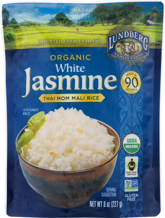 Lundberg Family Farms Organic Jasmine Thai Hom Mali Rice