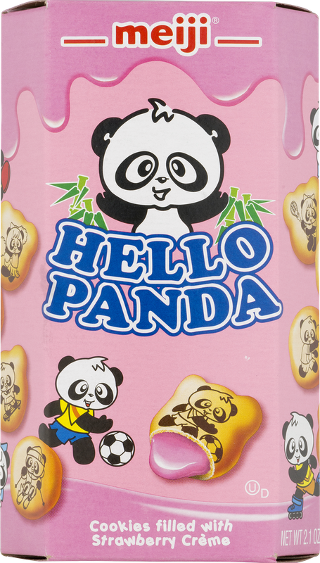 Meiji Hello Panda Filled Cookies