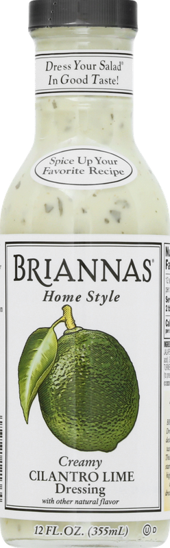 Briannas Home Style Creamy Cilantro Lime Dressing