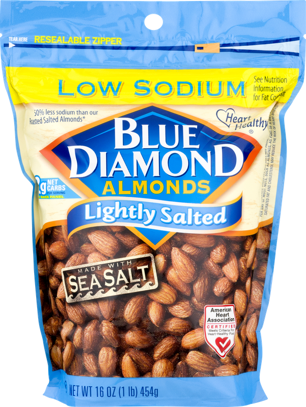 Blue Diamond Almonds Lightly Salted Sea Salt