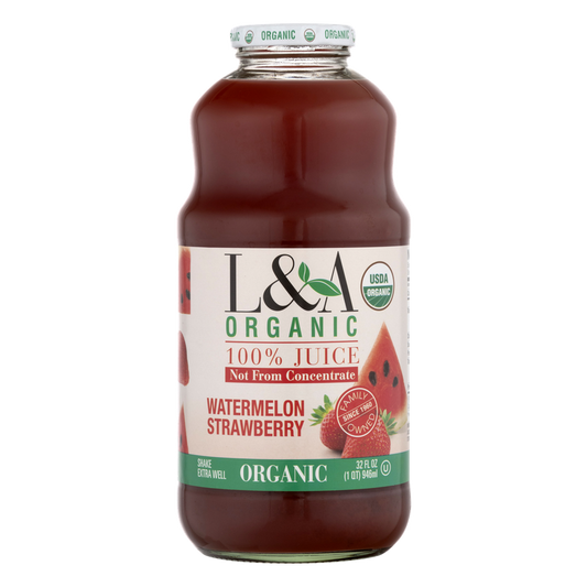 L&a 100% Juice, Organic, Watermelon