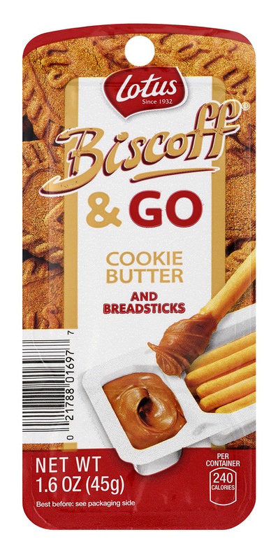 Lotus Biscoff & Go Cookie Butter And Breadsticks