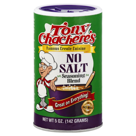 TONY CHACHERES Seasoning Blend, No Salt