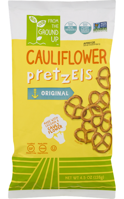 From The Ground Up Cauliflower Pretzels