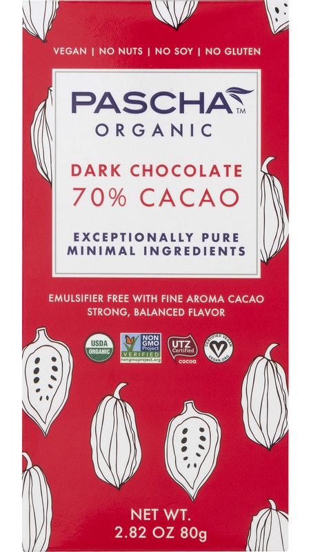 Pascha Organic Dark Chocolate,